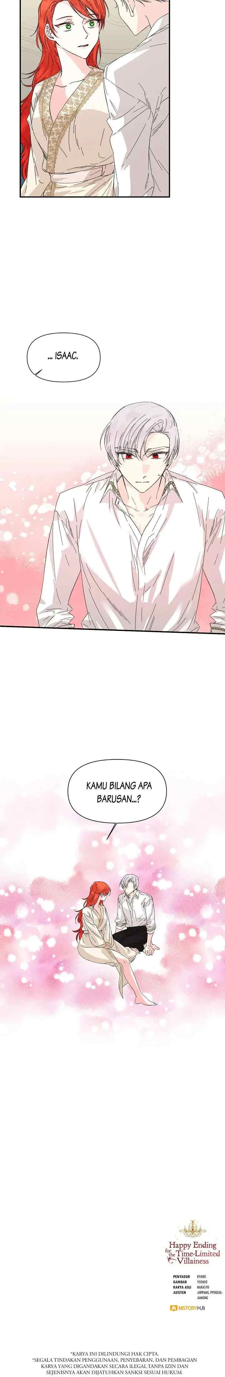 Happy Ending for the Time-Limited Villainess chapter 62 halaman 19