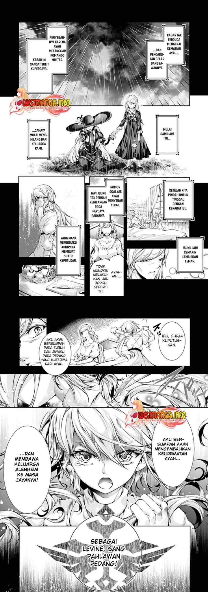 Kamigami ni Sodaterare Shimo no, Saikyou to Naru chapter 25.1 halaman 9
