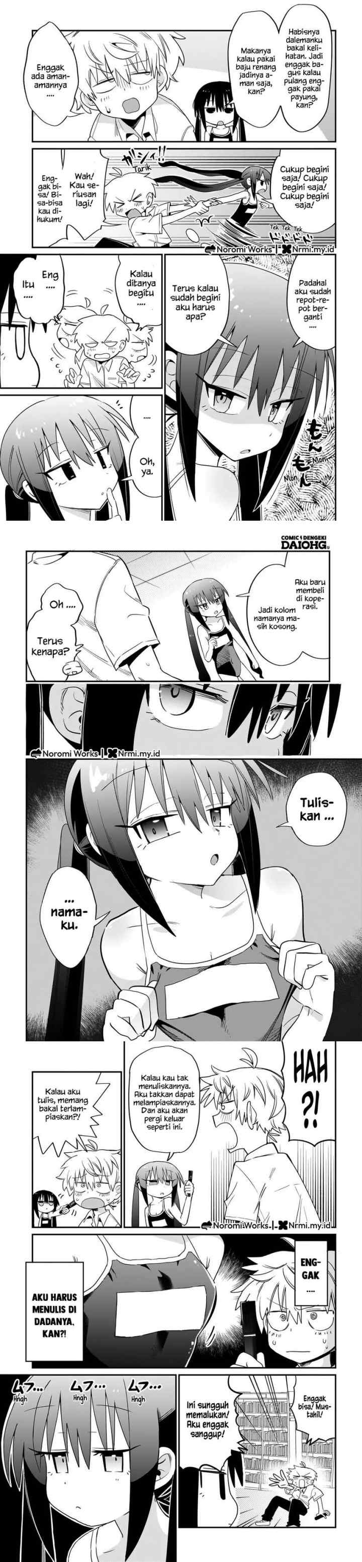 Chiriko-senpai wa Tamatteiru chapter 3 halaman 14