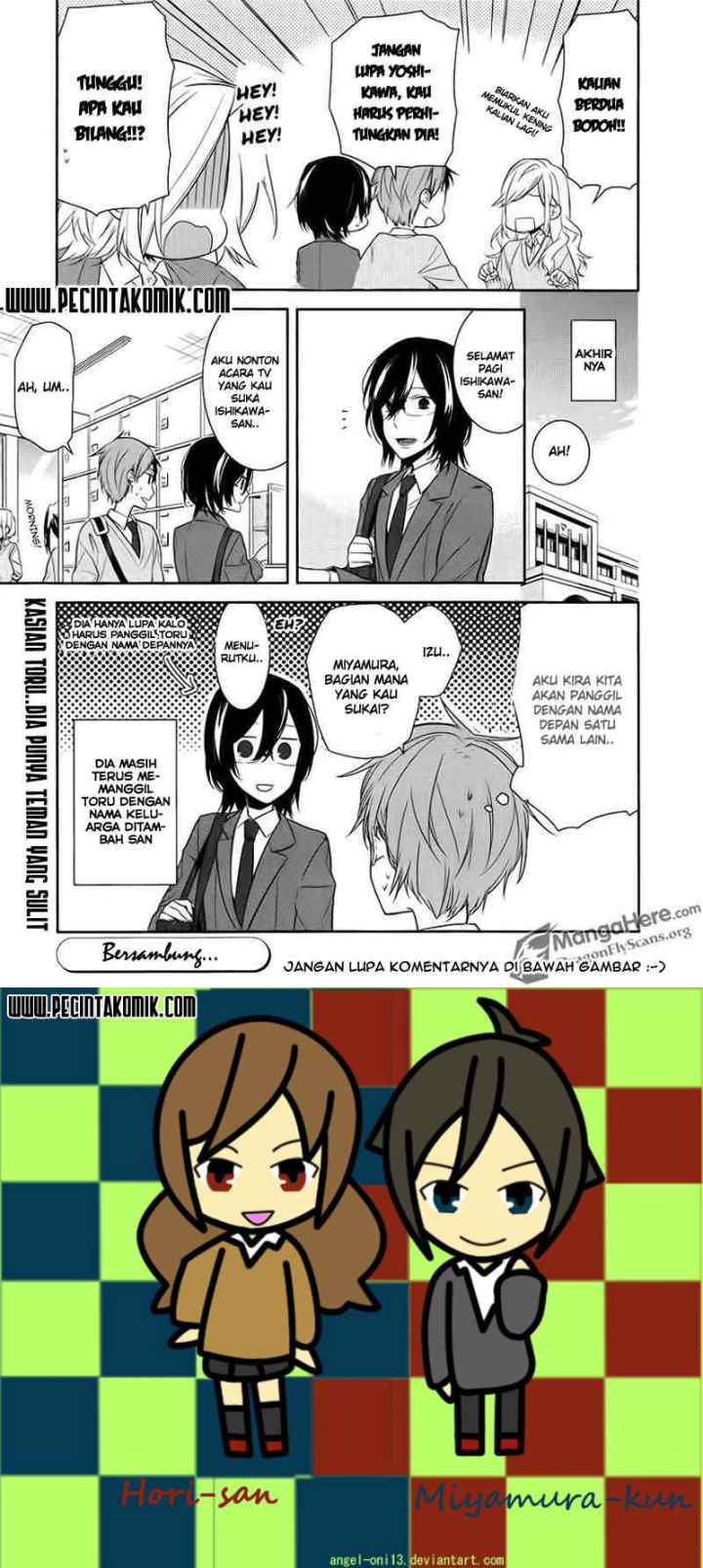Horimiya chapter 10 halaman 14