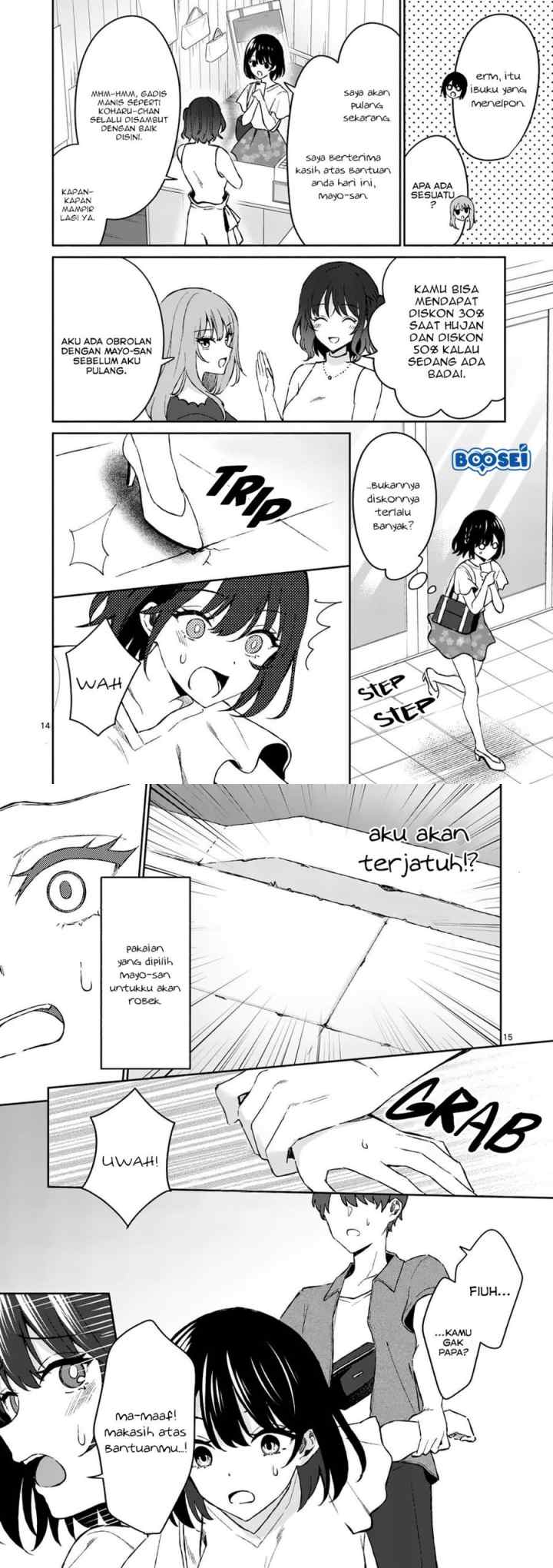Shiotaiou no Sato-san ga Ore ni dake Amai chapter 9 halaman 8