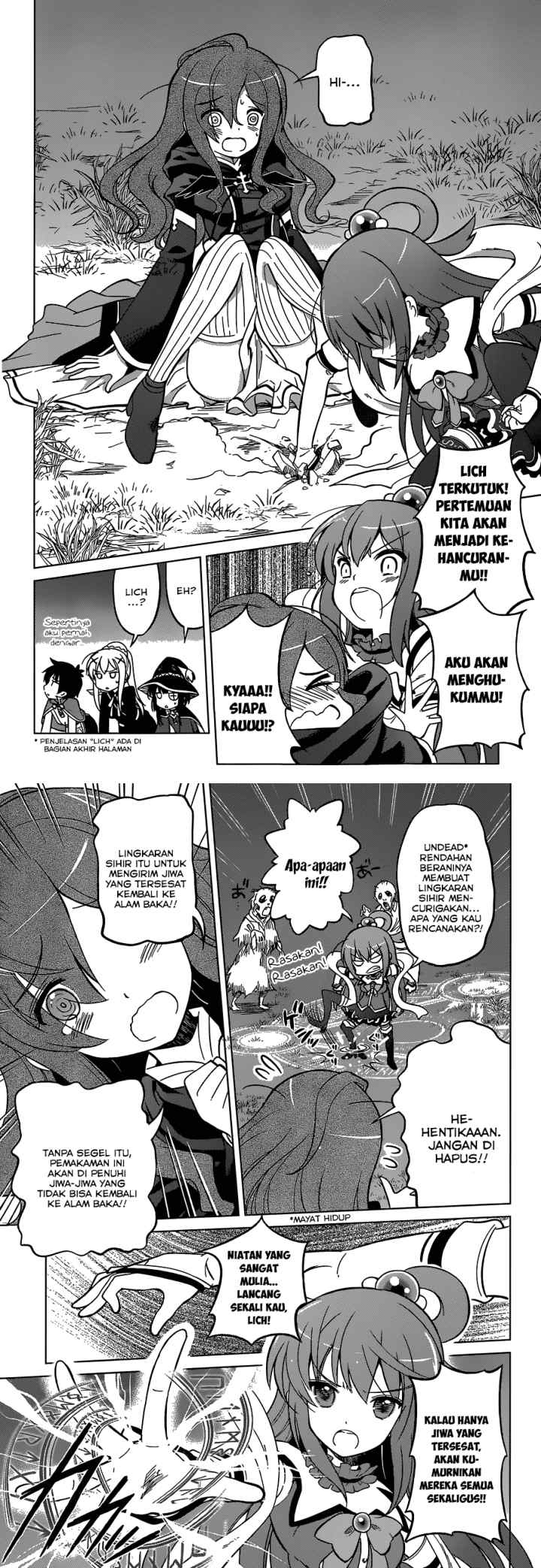 Kono Subarashii Sekai ni Shukufuku o! chapter 3 halaman 10