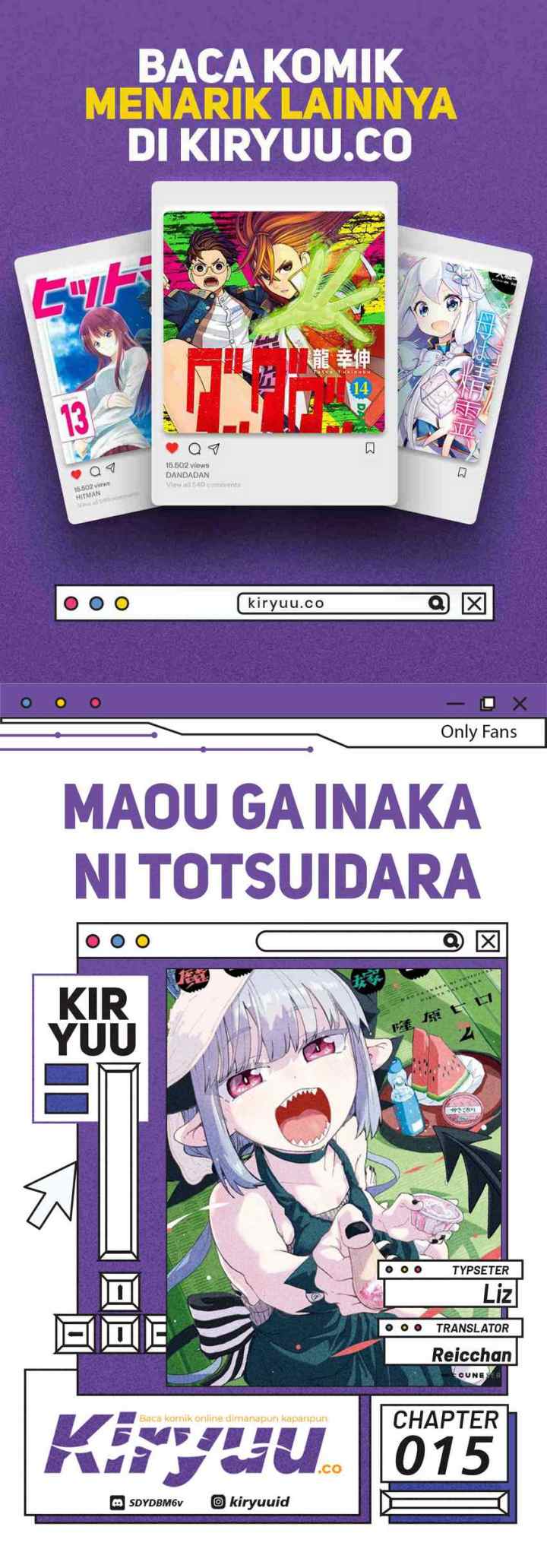 Maō ga Inaka ni Totsuidara chapter 15 halaman 10