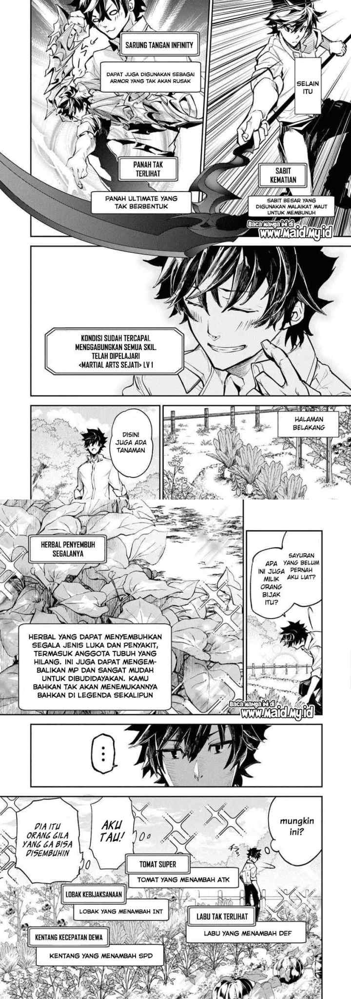 Isekai de Cheat Skill wo te ni Shita ore wa, Genjitsu Sekai wo mo Musou Suru ~Level Up wa Jinsei wo Kaeta~ chapter 3 halaman 5