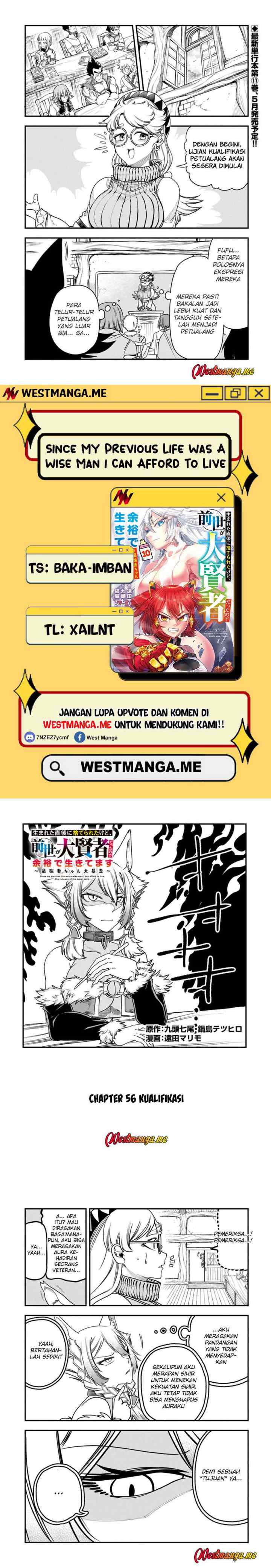 Since My Previous Life Was A Wise Man I Can Afford To Live chapter 56 halaman 9