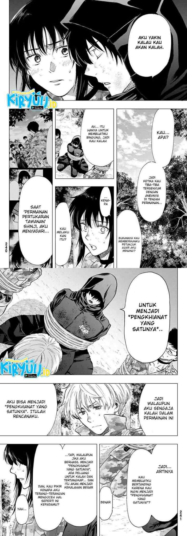 Tomodachi Game chapter 86 halaman 15