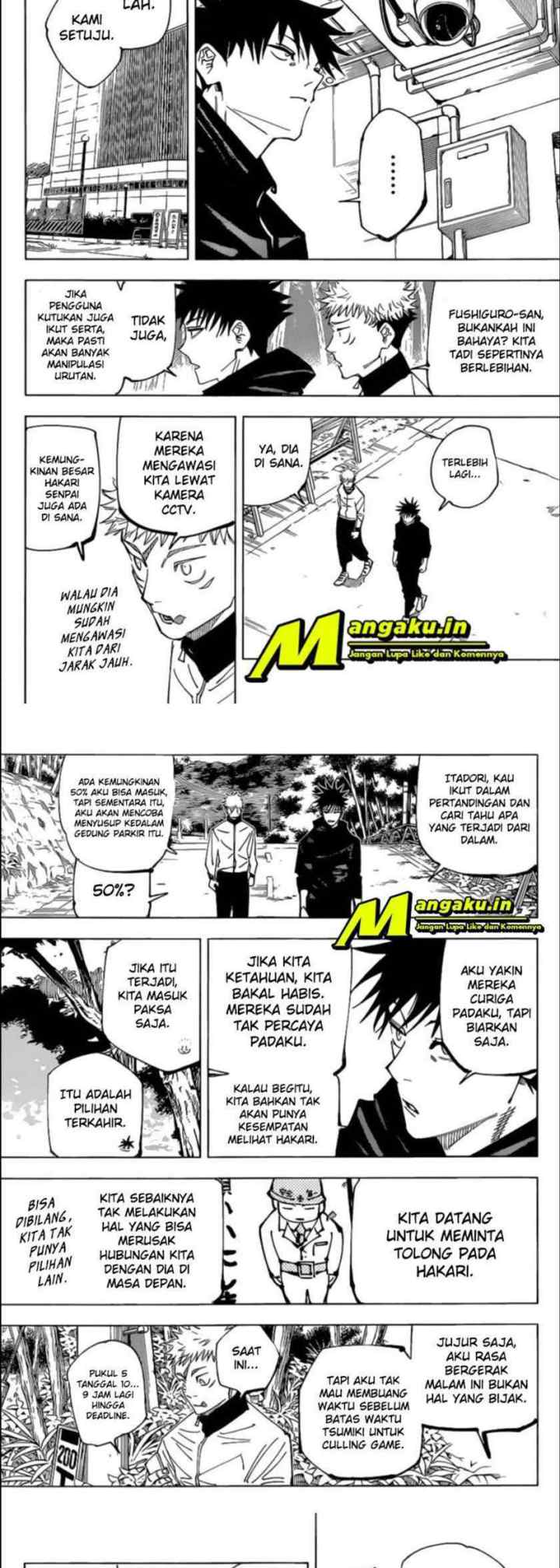 Jujutsu Kaisen chapter 153 halaman 4