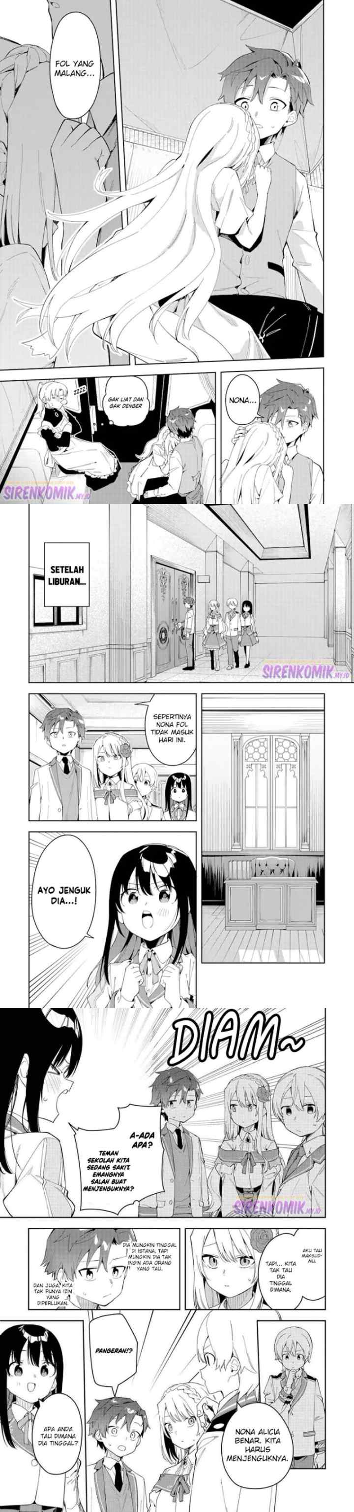 Akuyaku Reijou no Shitsuji-sama Hametsu Flag wa Ore ga Tsubusasete Itadakimasu chapter 27 halaman 8