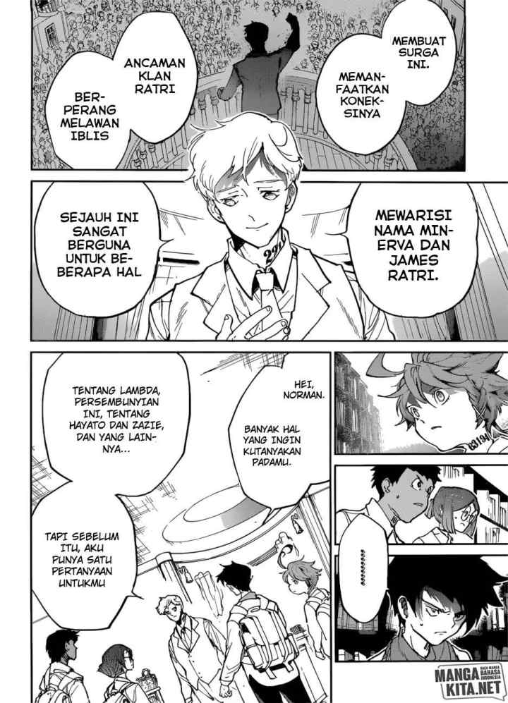 Yakusoku no Neverland chapter 119 halaman 19