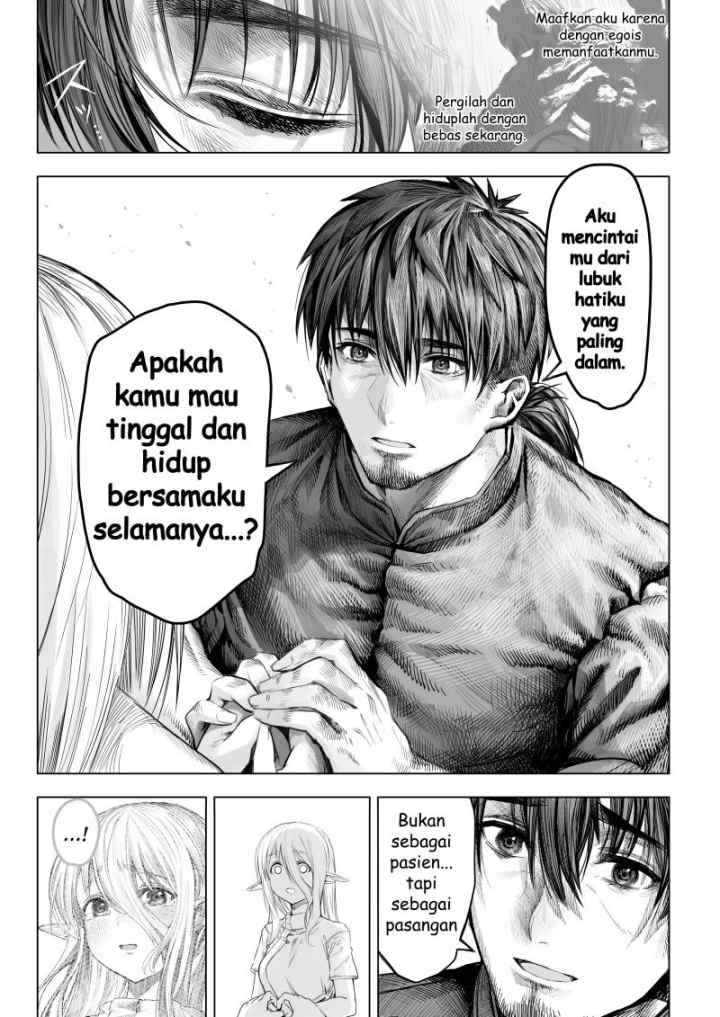 Boroboro no Elf-san o shiawaseni suru kusuri uri-san chapter 64 halaman 11