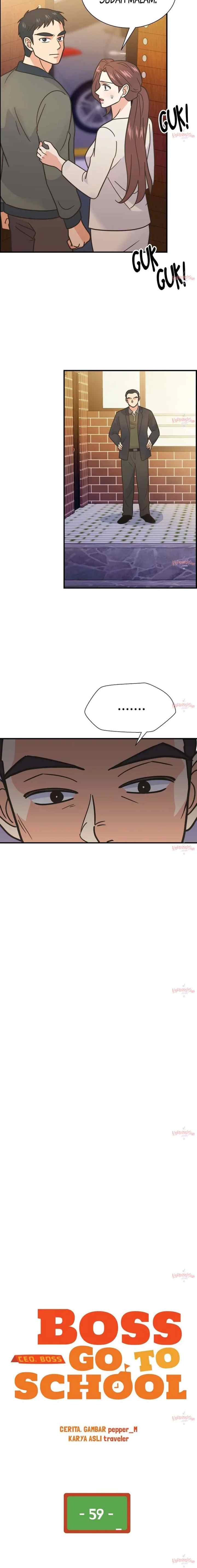 The Boss Go to School chapter 59 halaman 8