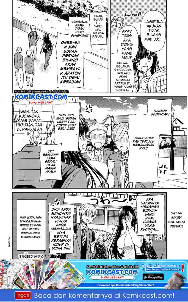 Danshi Koukousei wo Yashinaitai Onee-san no Hanashi chapter 86 halaman 5