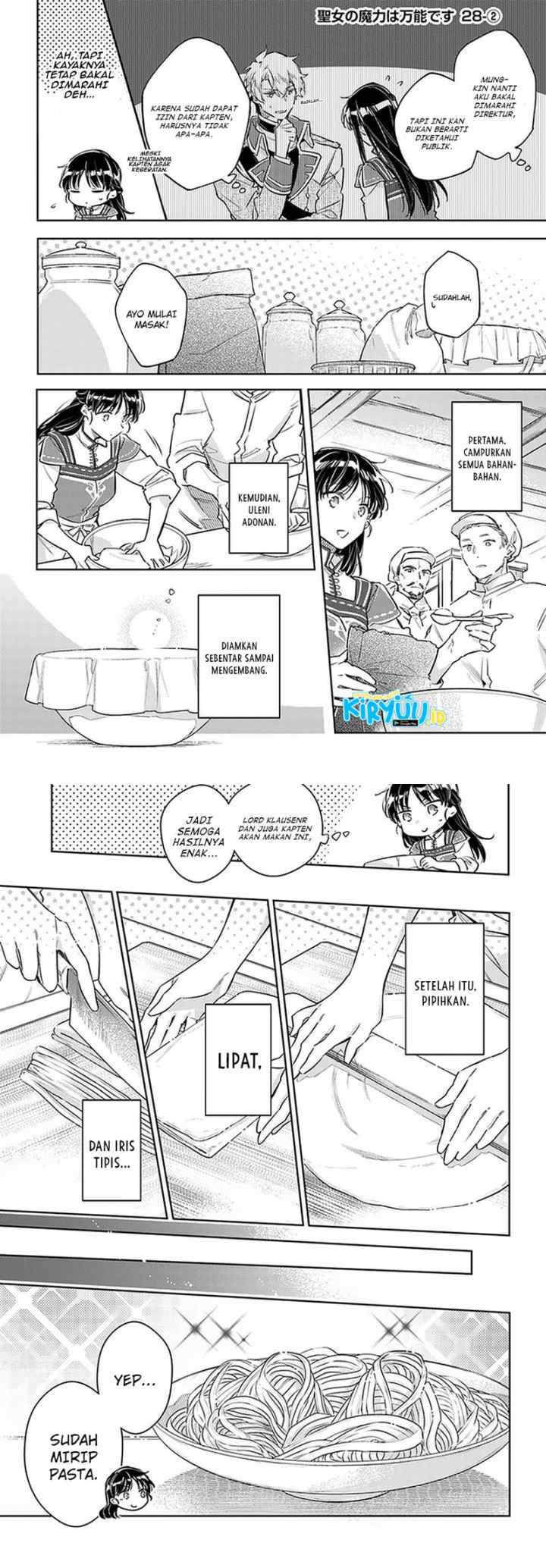 Seijo no Maryoku wa Bannou desu chapter 28 halaman 5