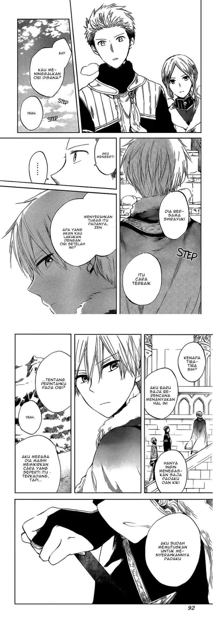 Akagami no Shirayukihime chapter 37 halaman 11