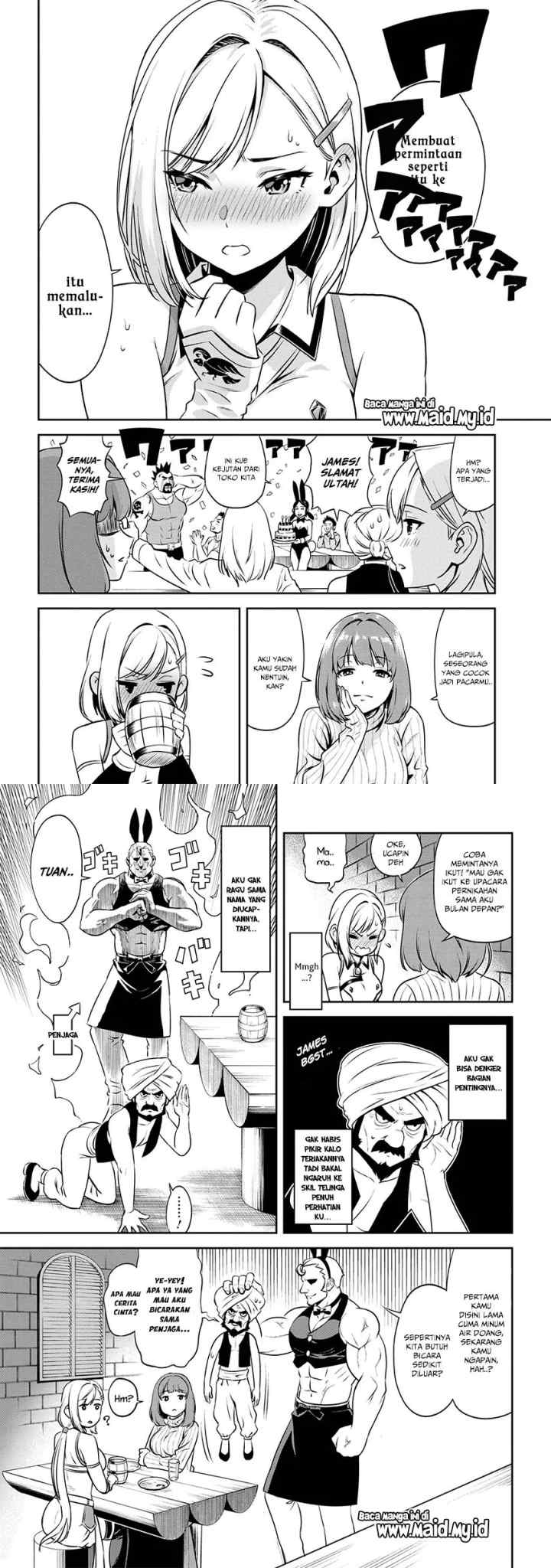 Toshiue Elite Onna Kishi Ga Boku No Mae De Dake Kawaii chapter 1.2 halaman 9