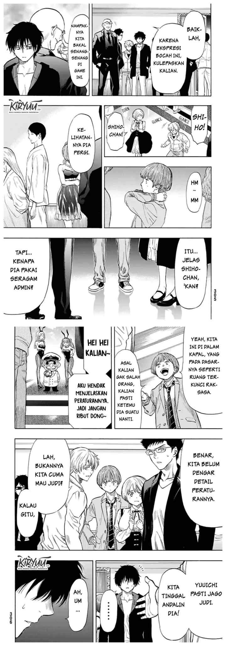 Tomodachi Game chapter 48 halaman 18