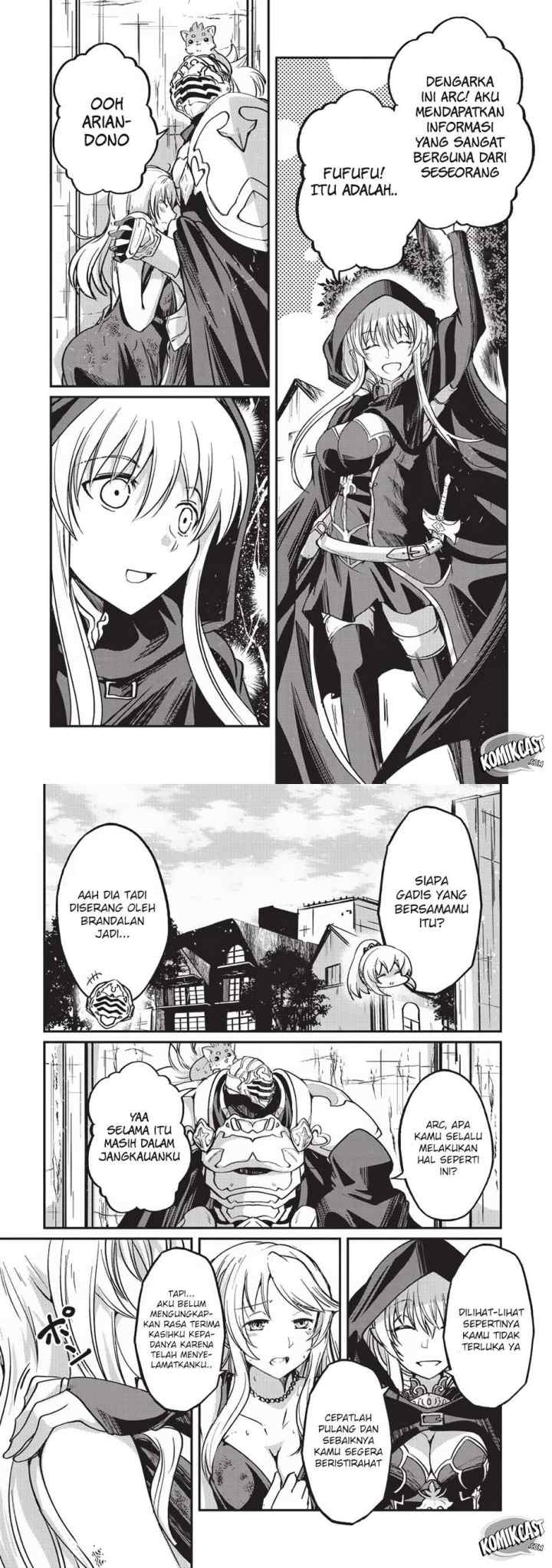 Gaikotsu Kishi-sama, Tadaima Isekai e Odekakechuu chapter 18 halaman 7