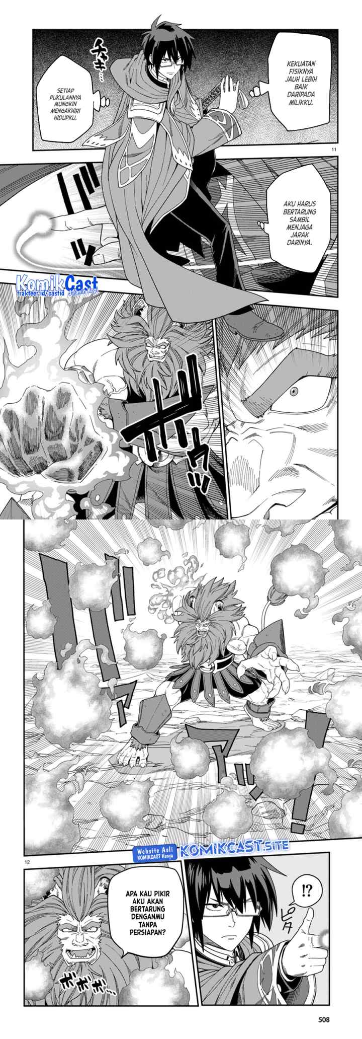 Konjiki no Moji Tsukai: Yuusha Yonin ni Makikomareta Unique Cheat chapter 91 halaman 7