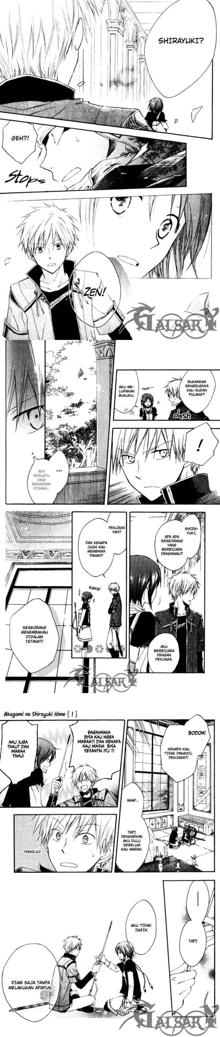 Akagami no Shirayukihime chapter 3 halaman 8