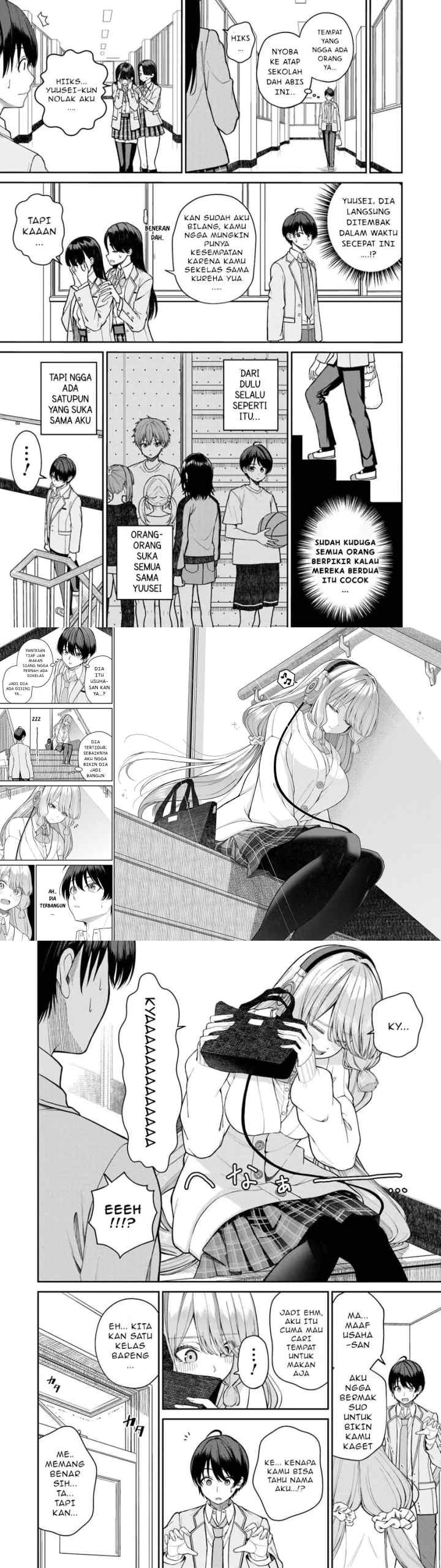Kanojo ni shitai Joshi Ichii, no Tonari de Mitsuketa Amari-chan chapter 1 halaman 5