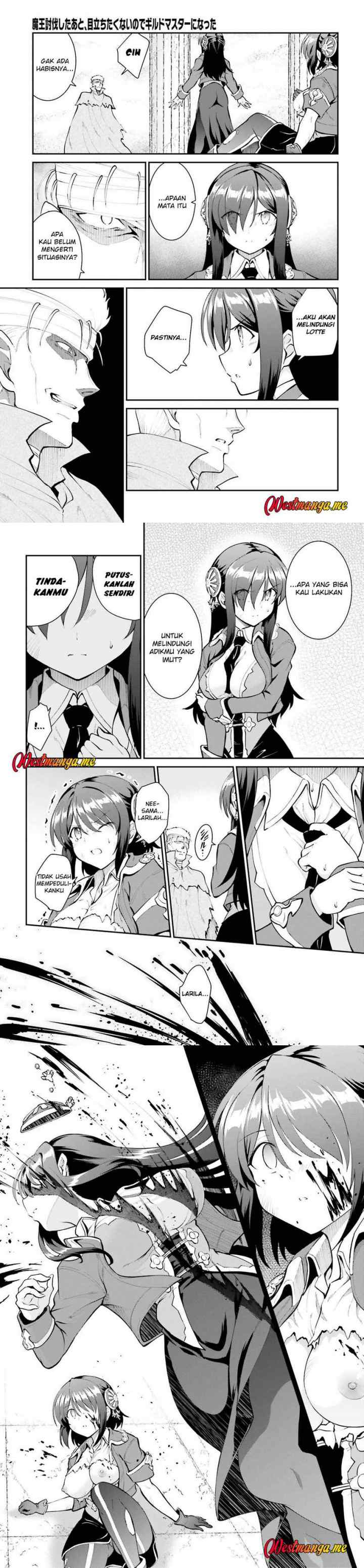 Maou Toubatsu Shita Ato, Medachitakunai node Guild Master ni Natta chapter 42 halaman 9