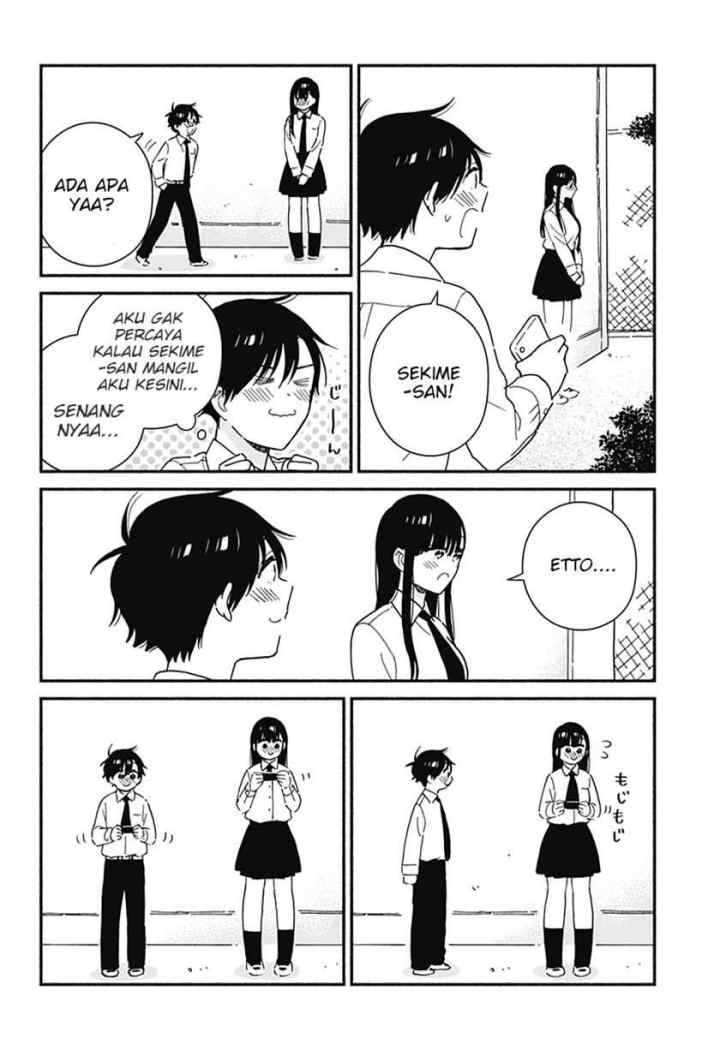 Sekimen Shinaide Sekime-san (Serialization) chapter 14 halaman 5
