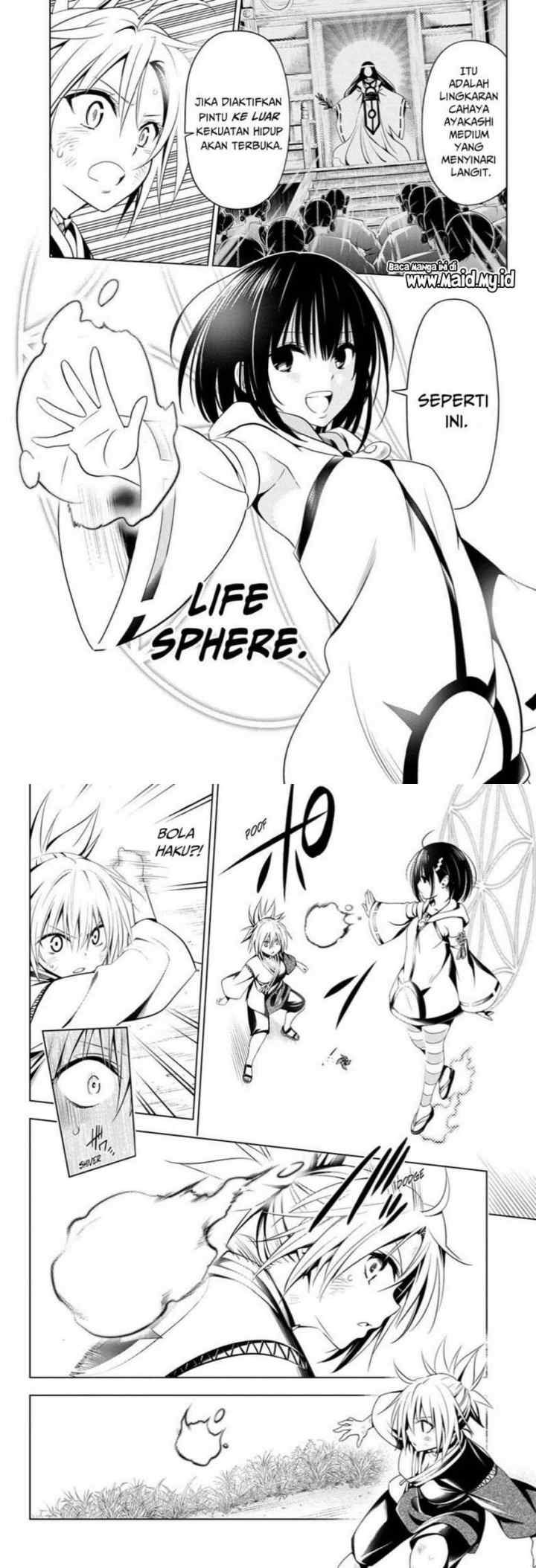 Ayakashi Triangle chapter 58 halaman 5