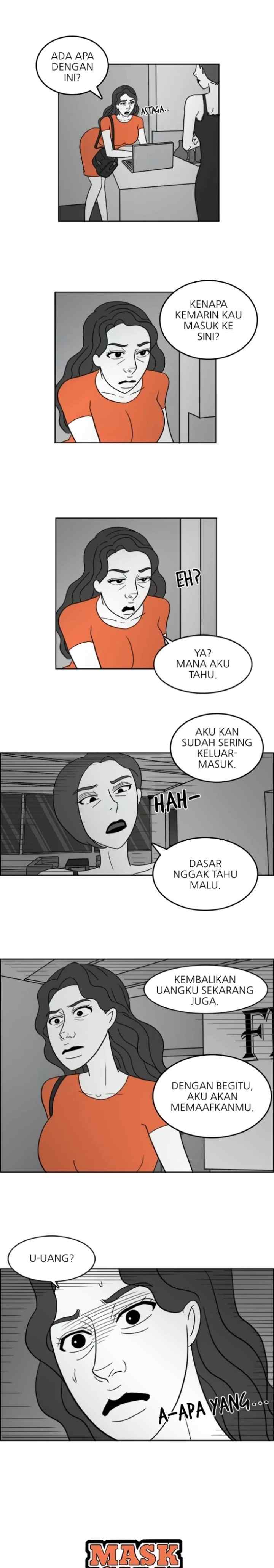 La chica enmascarada chapter 47 halaman 18
