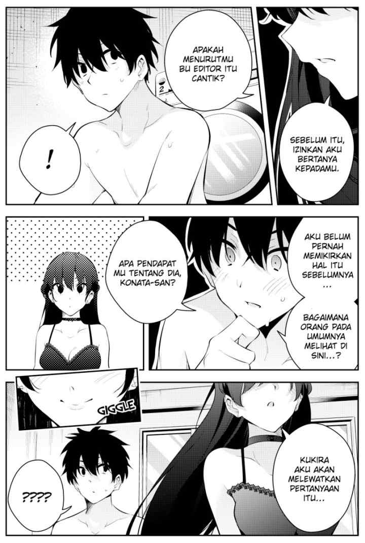 Mishiranu Joshikousei ni Kankensareta Mangaka no Hanashi chapter 45 halaman 7