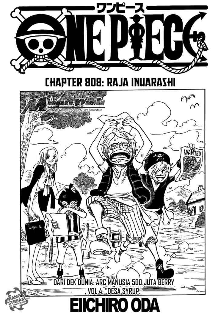 One Piece chapter 808 halaman 4