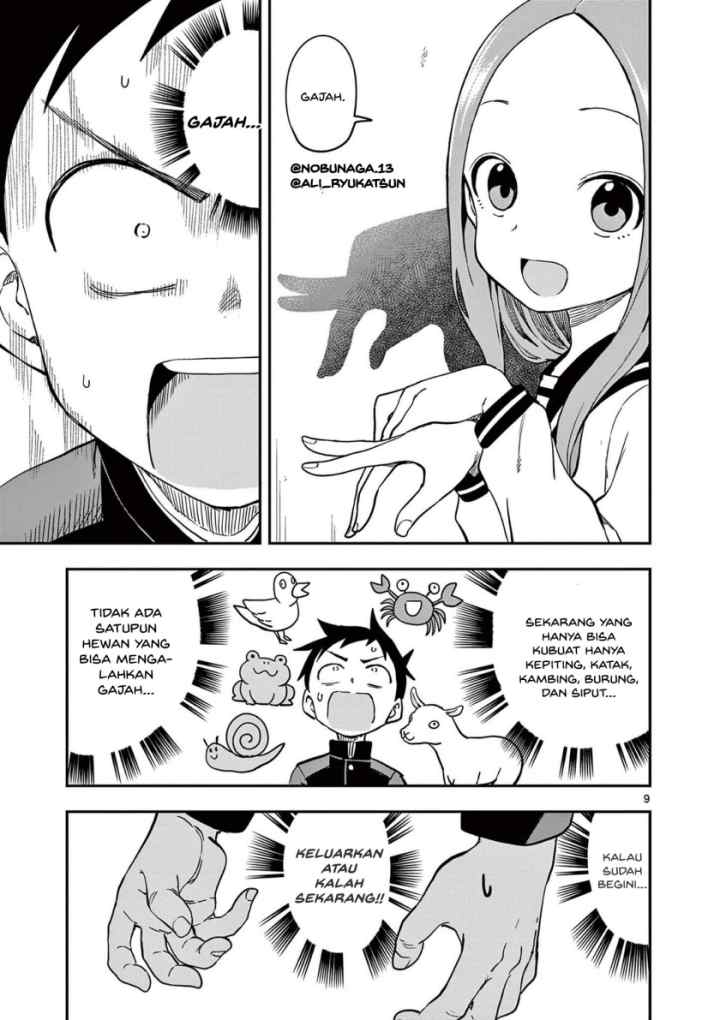 Karakai Jouzu no Takagi-san chapter 156 halaman 10