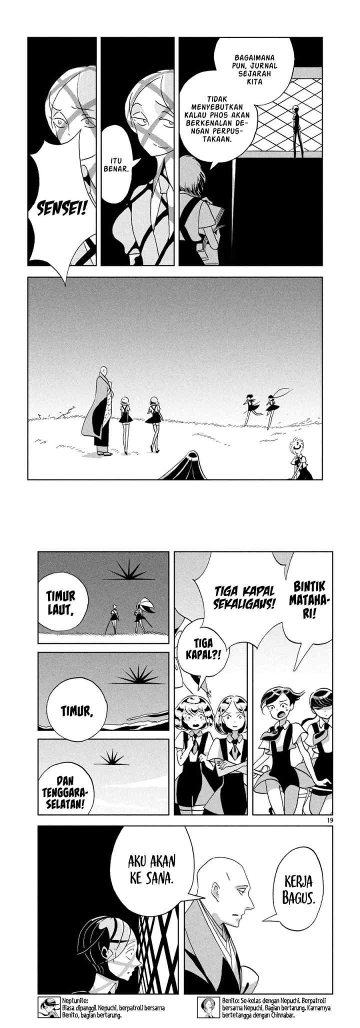 Houseki no Kuni chapter 32 halaman 10