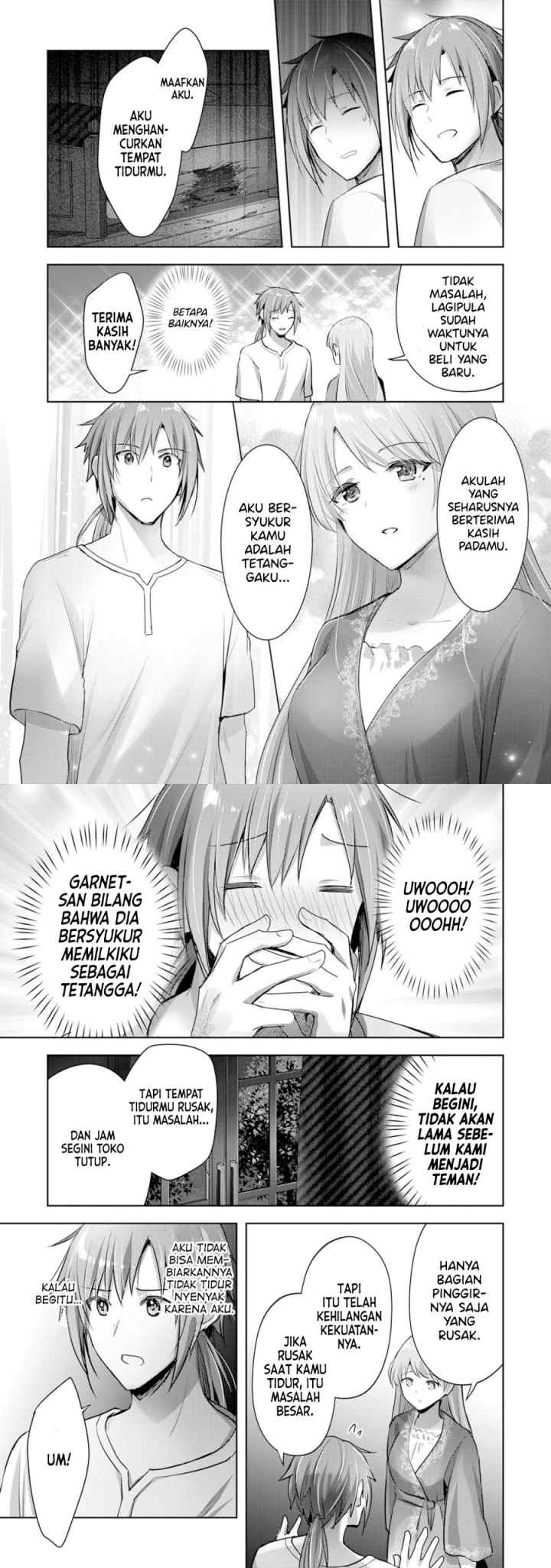 Uketsukejo ni Kokuhaku Shitakute Girudo ni Kayoitsumetara Eiyu ni Natteta chapter 8 halaman 11