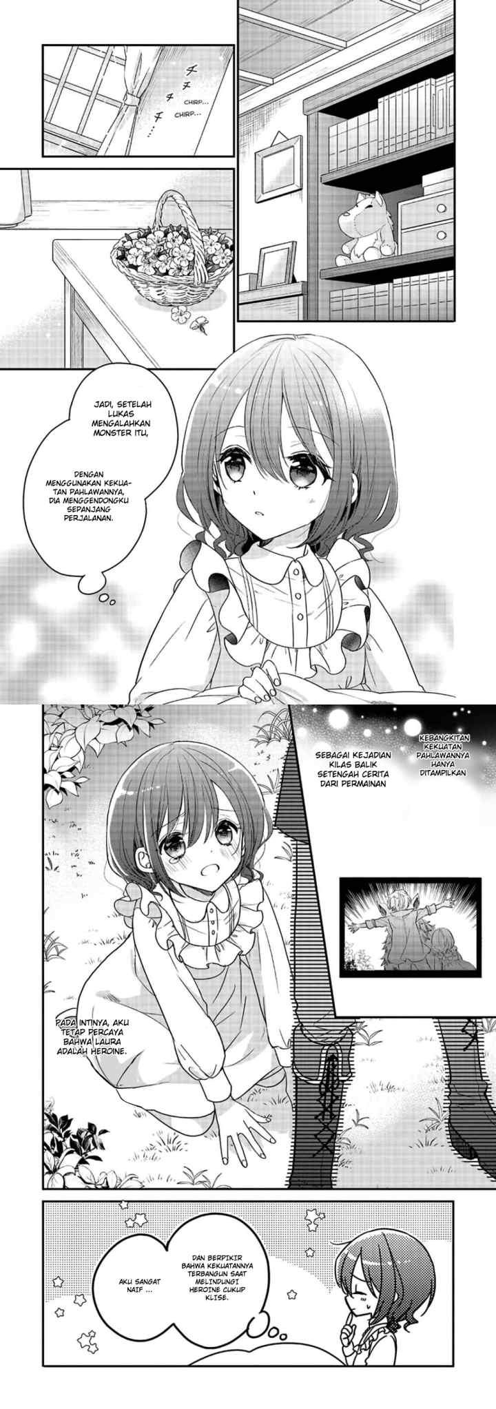 Yuusha-sama no Osananajimi to iu Shokugyou no Make Heroine ni Tensei shita no de, Chougoushi ni Job Change shimasu chapter 1 halaman 14