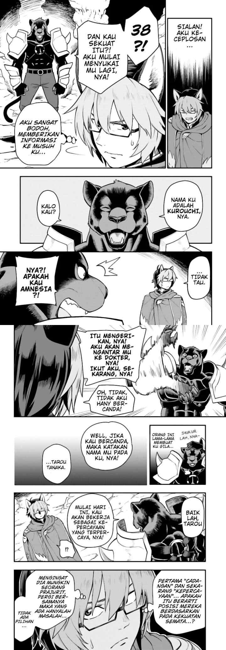 Konjiki no Moji Tsukai: Yuusha Yonin ni Makikomareta Unique Cheat chapter 28 halaman 14