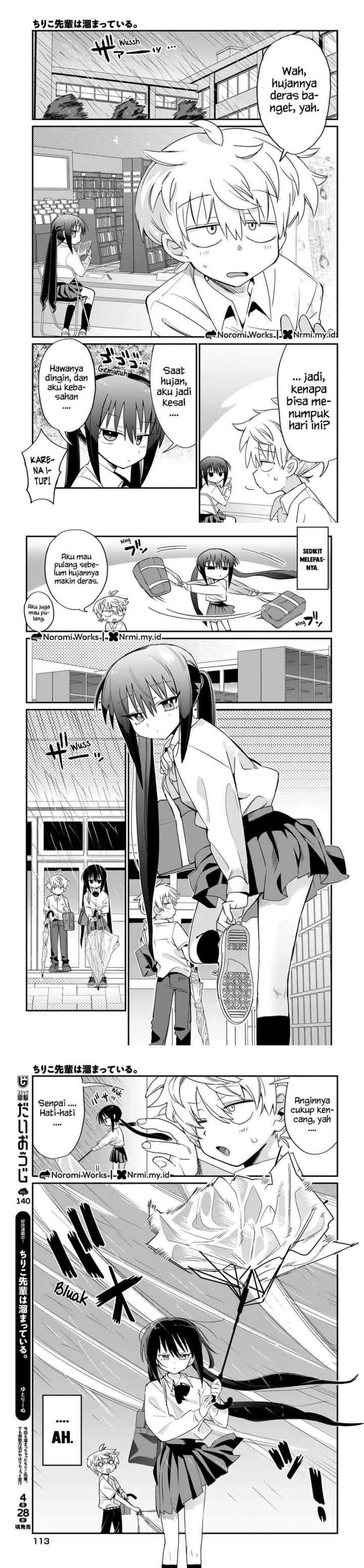 Chiriko-senpai wa Tamatteiru chapter 3 halaman 10