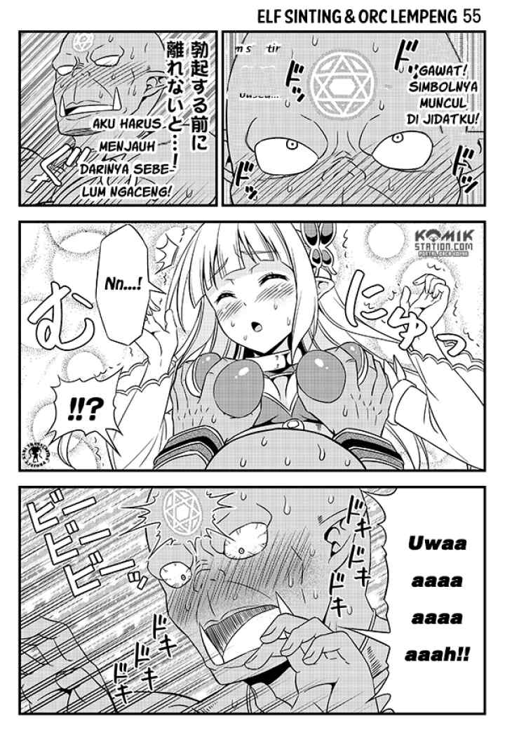Hentai Elf to Majime Orc chapter 7 halaman 9