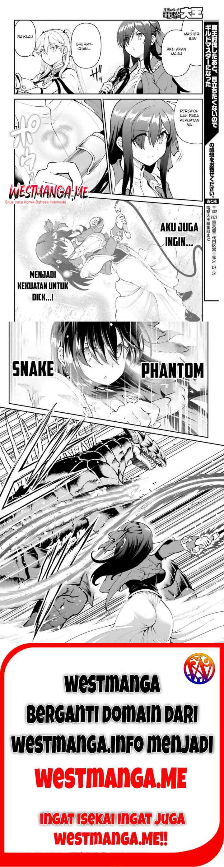Maou Toubatsu Shita Ato, Medachitakunai node Guild Master ni Natta chapter 49 halaman 6