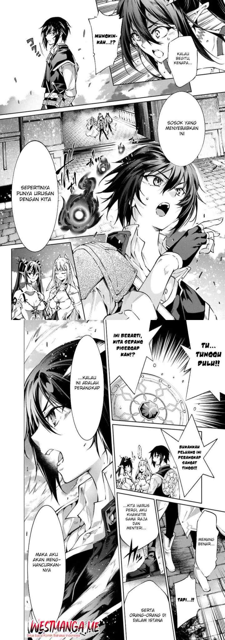 Kamigami ni Sodaterare Shimo no, Saikyou to Naru chapter 55 halaman 15