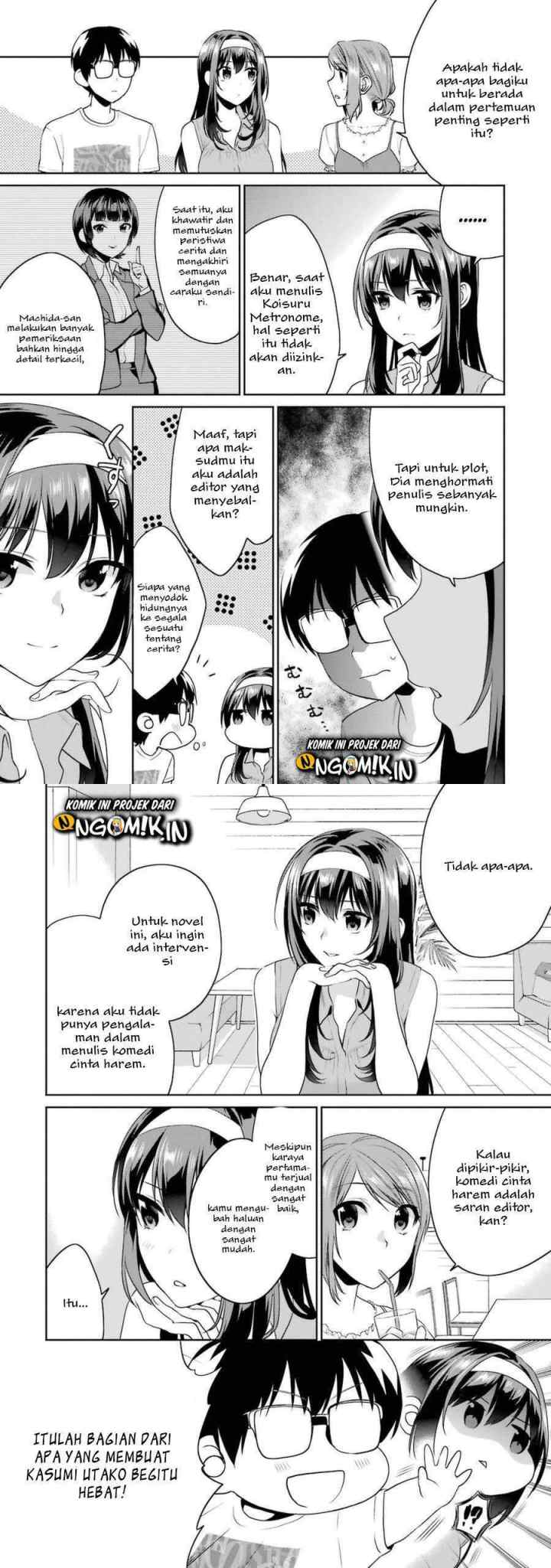 Saenai Heroine no Sodatekata: Koisuru Metronome chapter 29 halaman 7