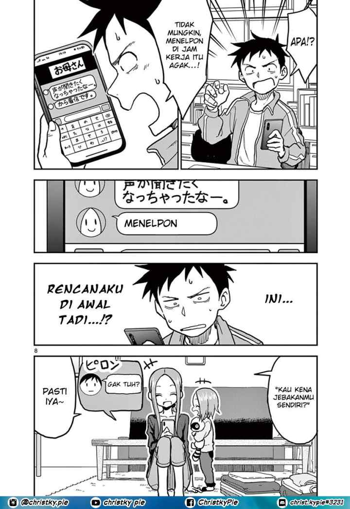 Karakai Jouzu no (Moto) Takagi-san chapter 113 halaman 8
