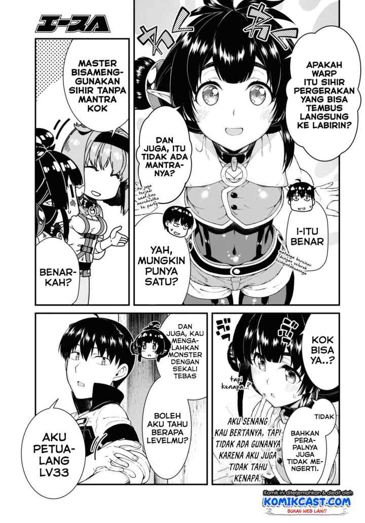 Isekai Meikyuu de Harem wo chapter 41 halaman 4