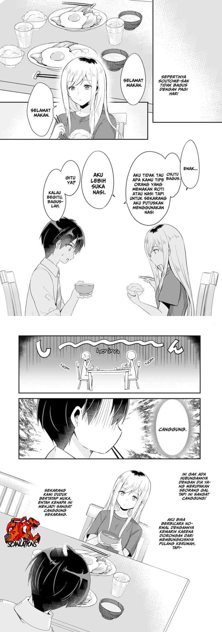 Class no Bocchi Gal wo Omochikaeri Shite Seisokei Bijin ni Shite Yatta Hanashi chapter 2 halaman 5