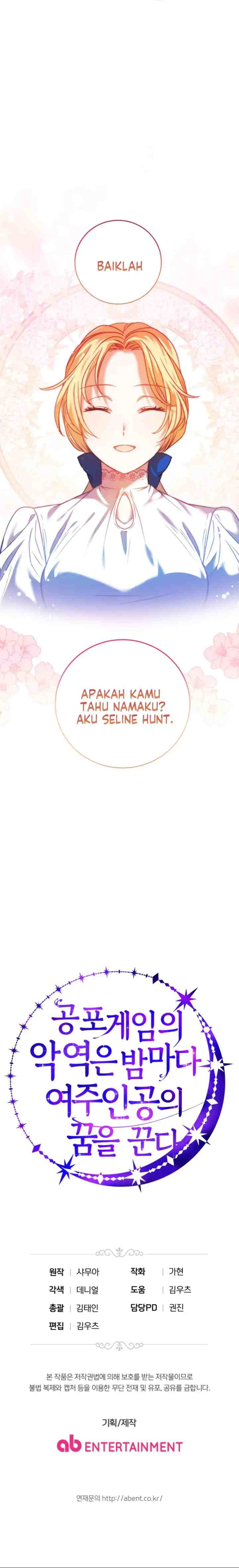 The Villain in the Horror Game Dreams of the Heroine Every Night chapter 5 halaman 16