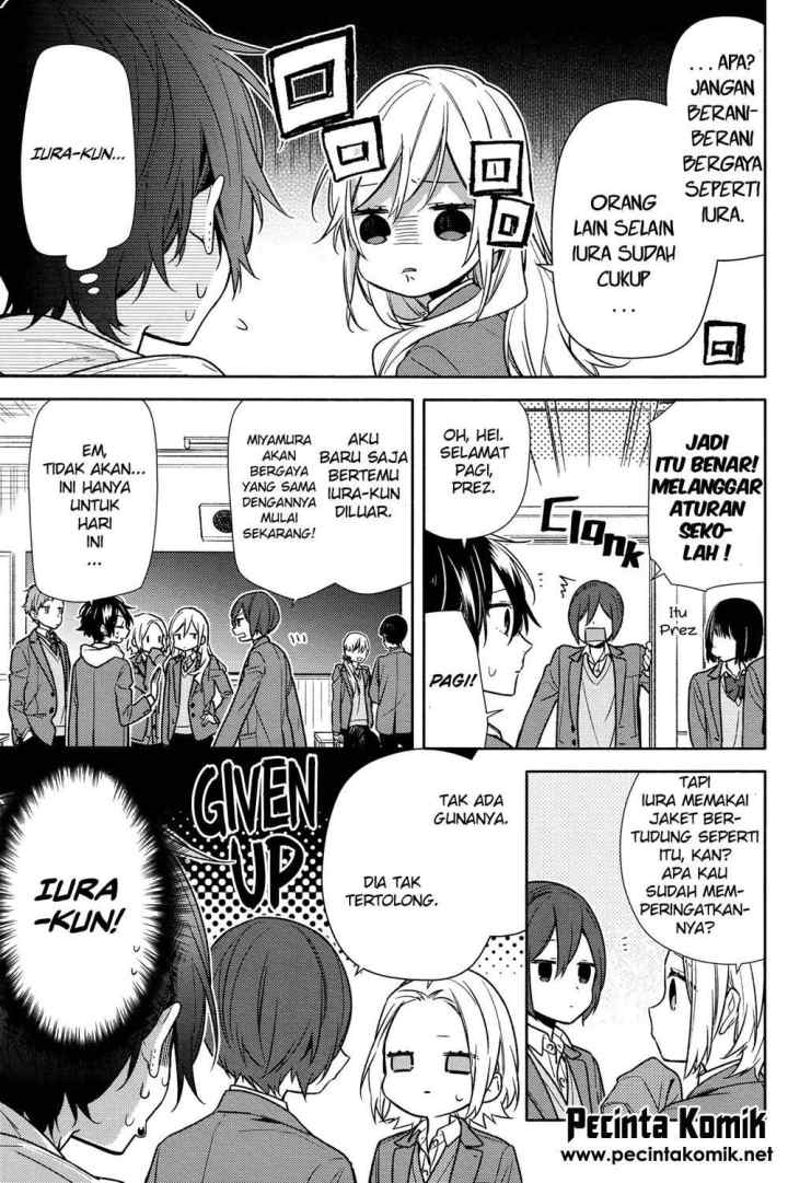 Horimiya chapter 100 halaman 9