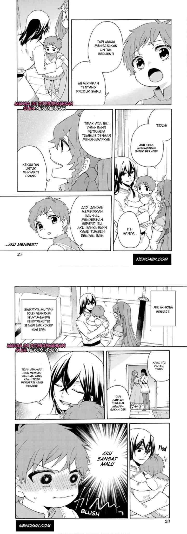 Tada Shiawasena Isekai Kazoku Seikatsu chapter 14 halaman 15