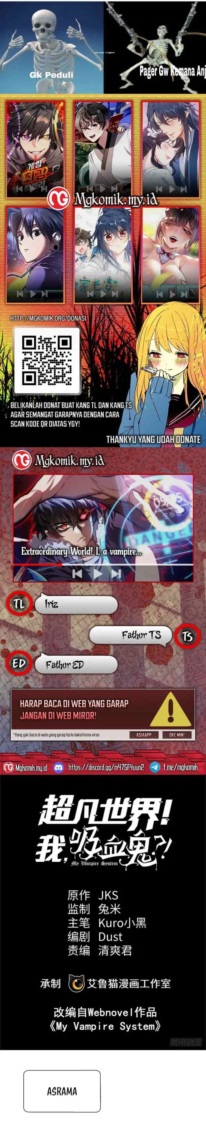 Extraordinary World?! Me… A Vampire?! chapter 6 halaman 10