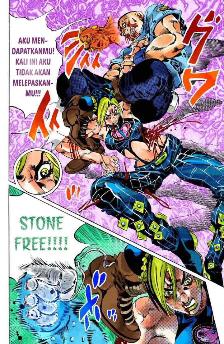 JoJo no Kimyou na Bouken - Stone Ocean chapter 64 halaman 17