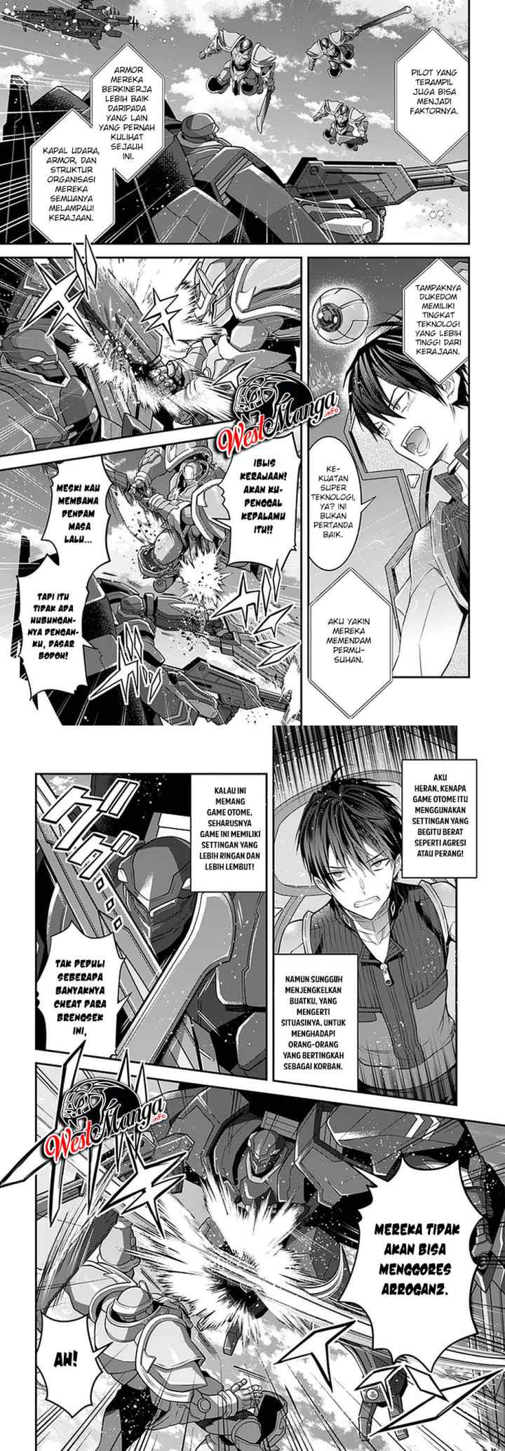 Otome Game Sekai wa Mob ni Kibishii Sekai Desu chapter 34 halaman 11