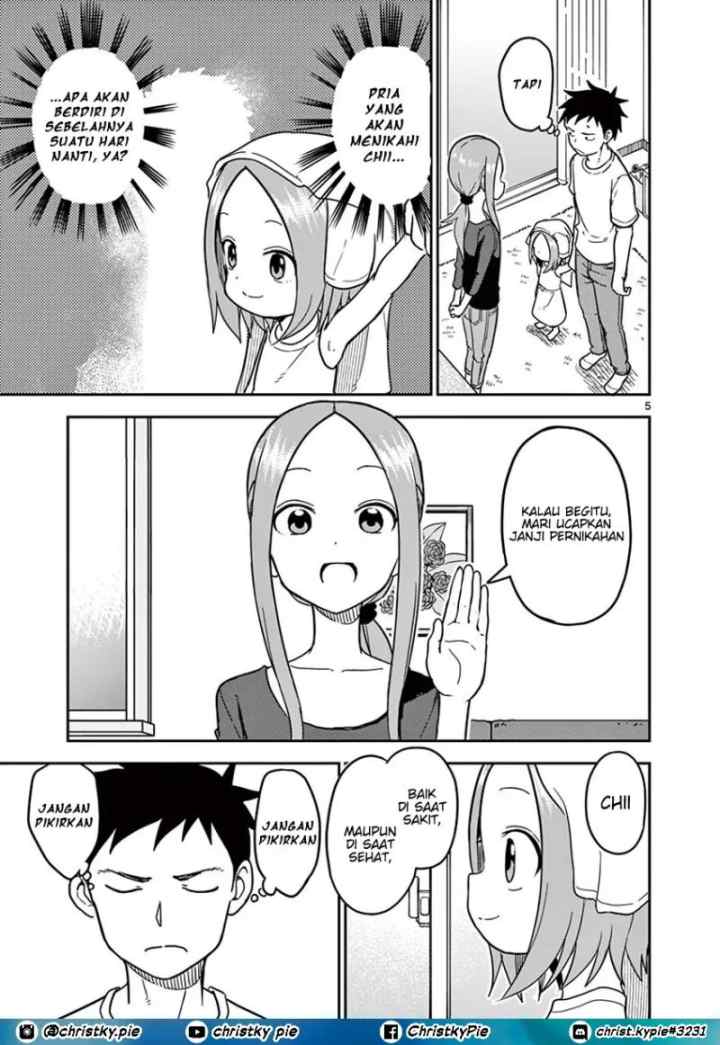 Karakai Jouzu no (Moto) Takagi-san chapter 139 halaman 5